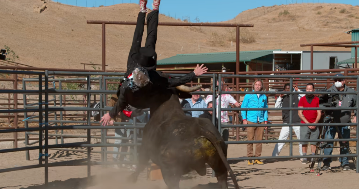 Johnny Knoxville suffered a brain hemorrhage and cognitive decline for three months following a bull hit stunt filming "Jackass Forever."