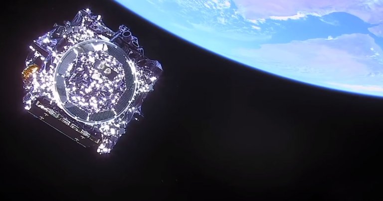 The James Webb Space Telescope launch into orbit means we'll never see photos of it again.
