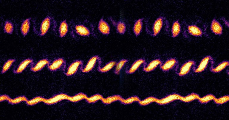 MIT researchers this week captured images of super-cold atoms moving from being governed by classic, to quantum, physics, forming quantum tornadoes.
