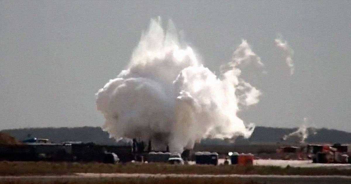 Tank Explodes at SpaceX's Starship Testing Facility