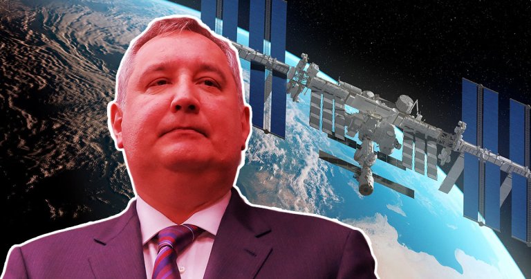 "If you block cooperation with us, who will save the ISS from uncontrolled deorbiting and falling into the United States," he wrote.