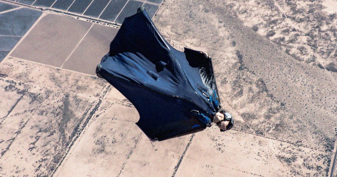 Alexey Galda is a theoretical physics professor who likes to test out his research by jumping out of planes while wearing a wingsuit.
