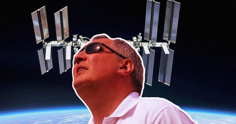 Rogozin went on a bizarre Twitter rant last Thursday where he claimed the ISS "does not fly over Russia" when in fact it does.