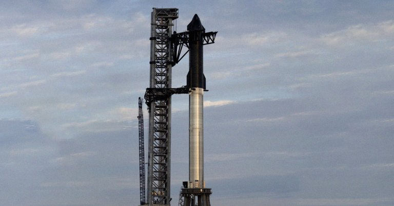 SpaceX has successfully stacked its orbital-class Starship prototype dubbed Ship 20 on top of its Super Heavy booster.