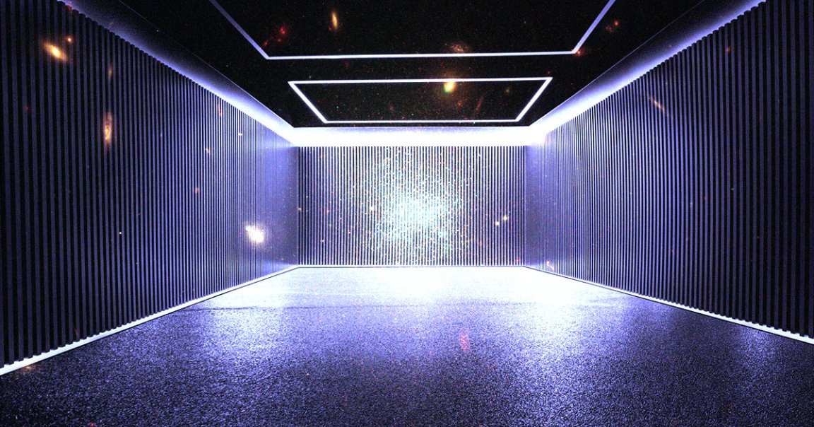 We don't wanna freak you out, but there's a really good likelihood that dark matter could be in the room with you right now.