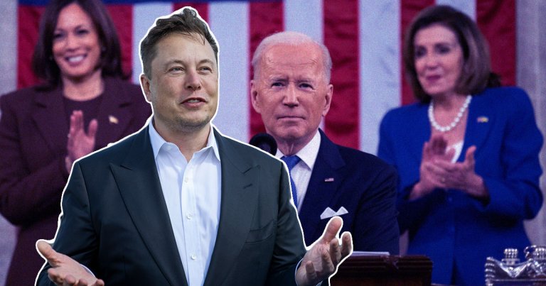 The billionaire claimed no one would be watching President Biden’s State of the Union address and harped at the commander-in-chief for his snubs of Tesla.