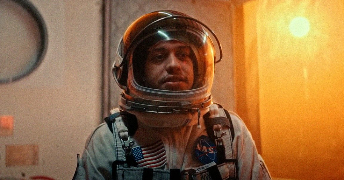 "Saturday Night Live" star Pete Davidson is going to "space" on board Blue Origin's New Shepard rocket — depending on what your definition of space is.
