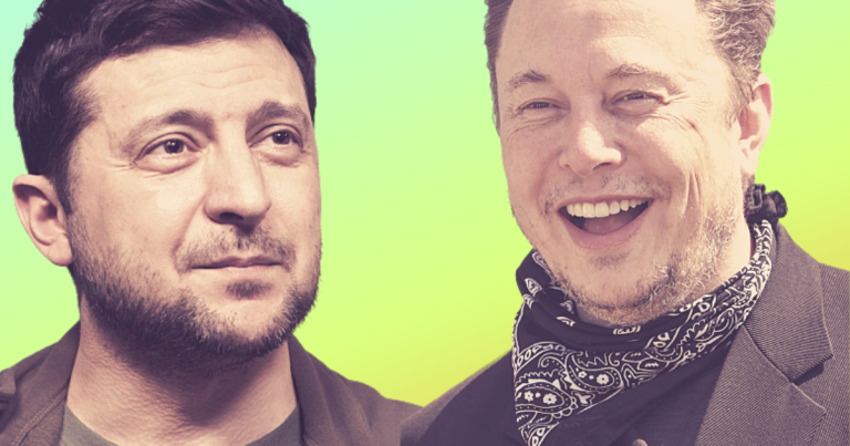 After sending Starlink terminals to maintain internet during Russia's invasion, Ukraine president Volodymyr Zelensky said he'd spoken with Elon Musk.