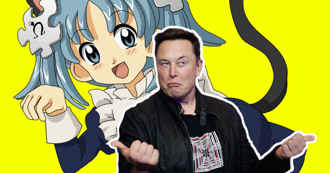 During a lengthy and freewheeling conversation with TED's Chris Anderson last week, Musk said that 'catgirls" are "probably inevitable."