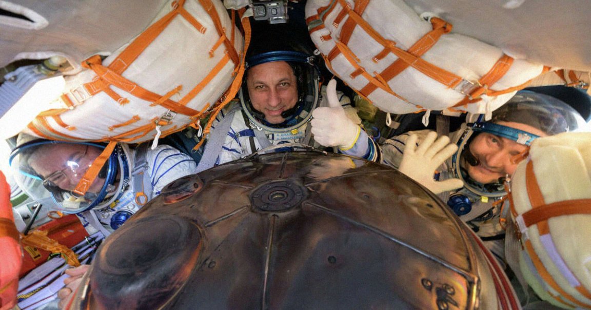 According to NASA astronaut Mark Vande Hei, who returned inside a Russian Soyuz spacecraft, everybody simply got on with their jobs.