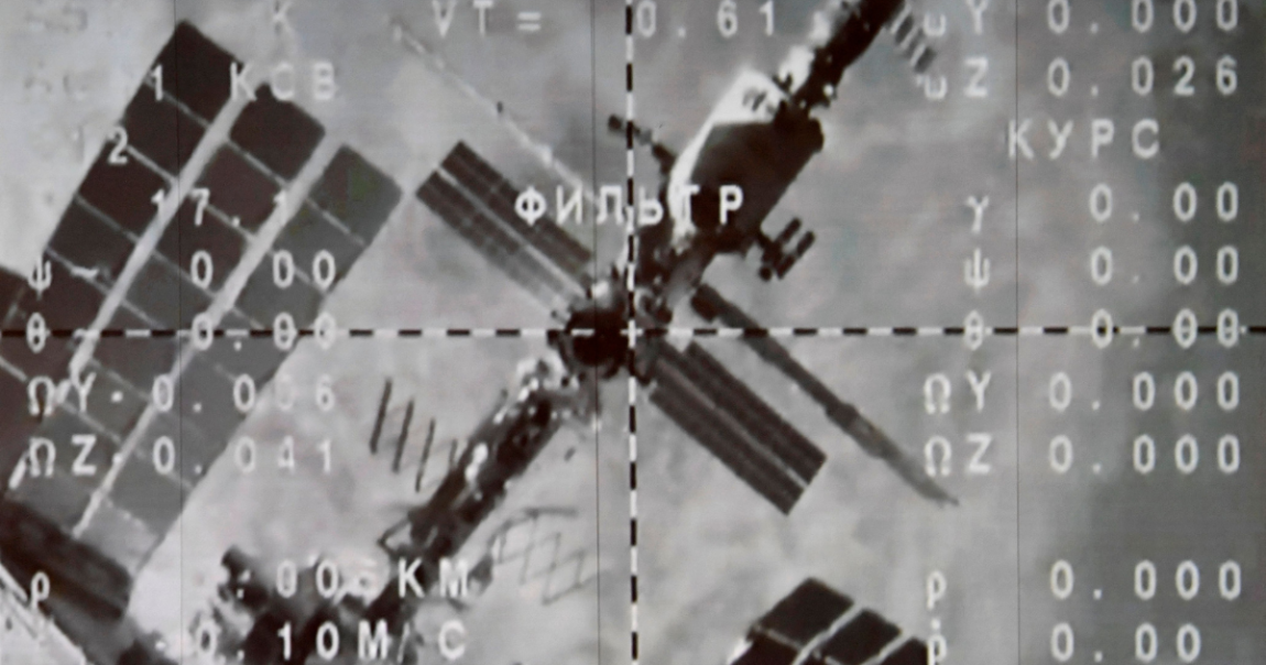 A CBS reporter broke the news that the International Space Station had to swerve to miss debris from a satellite blow up by Russia.