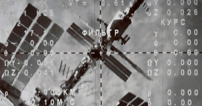 A CBS reporter broke the news that the International Space Station had to swerve to miss debris from a satellite blow up by Russia.