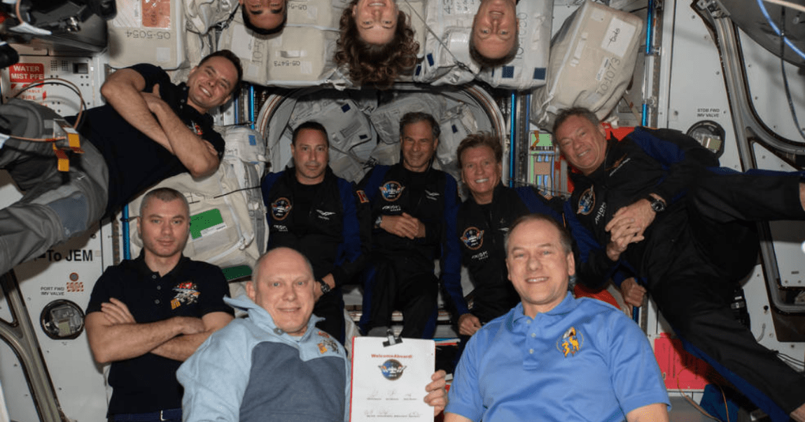 The crew on the SpaceX Crew Dragon are currently docked at the International Space Station and will have to wait a couple of days before returning to Earth.