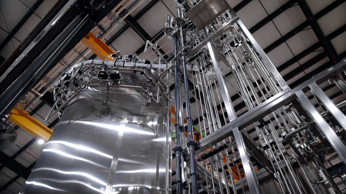 Good Meat announced it'll build ten 250,000-liter bioreactors that it claims could make 30 million pounds of lab grown, no kill meat in the US.