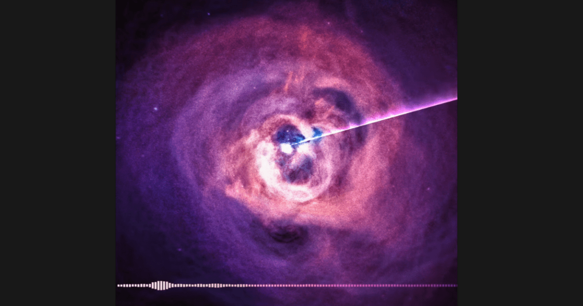 NASA released creepy wailing noises made by a black hole in the Perseus Galaxy Cluster on Wednesday. Researchers have studied it since 2003.