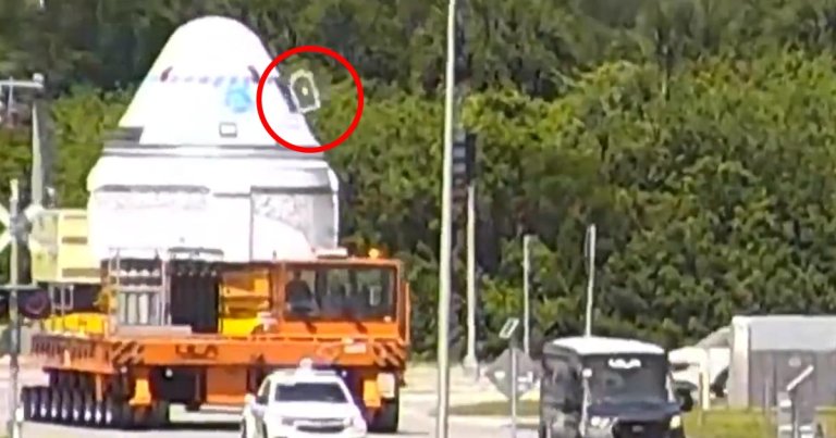 On its way to Launch Complex 41 at Cape Canaveral, Boeing's Starliner lost a piece of its windows. It's not a good look, considering the development hell.