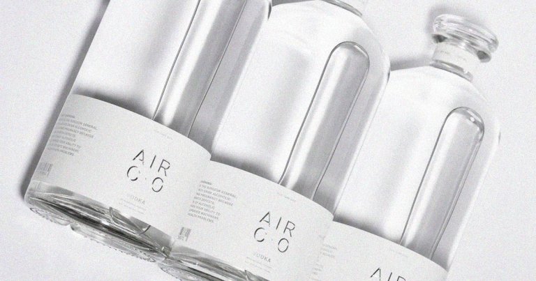 A new startup called Air Company is producing vodka by making use of carbon dioxide emissions, a futuristic new beverage.