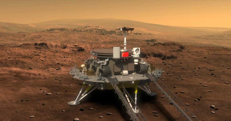 China is hoping to leapfrog NASA by becoming the first nation to return Mars samples, SpaceNews reports, and by July 2031.