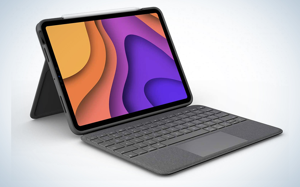 Logitech Folio Touch keyboard provides best the best typing experience on iPad.