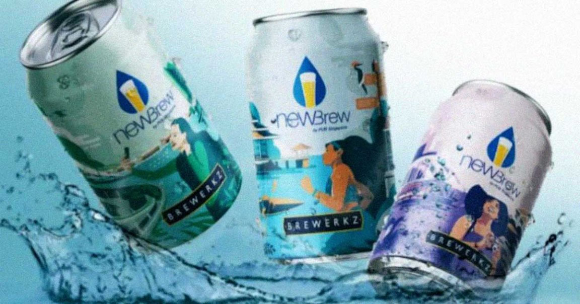NEWBrew hit the shelves in April this year and is made from recycled and treated sewage water. NEWBrew makes toilet water beer from Singapore's own NEWater.