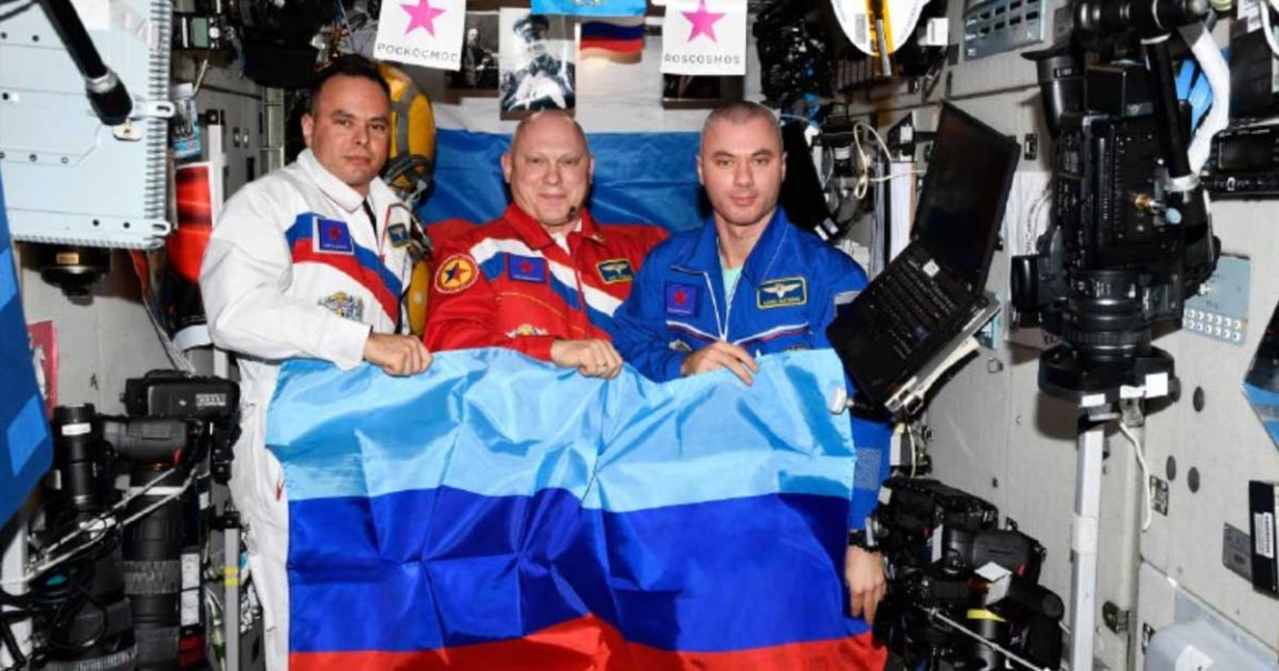 Russia is using the International Space Station to spread anti-Ukraine propaganda, Ars Technica reports, an unfortunate turn of events.