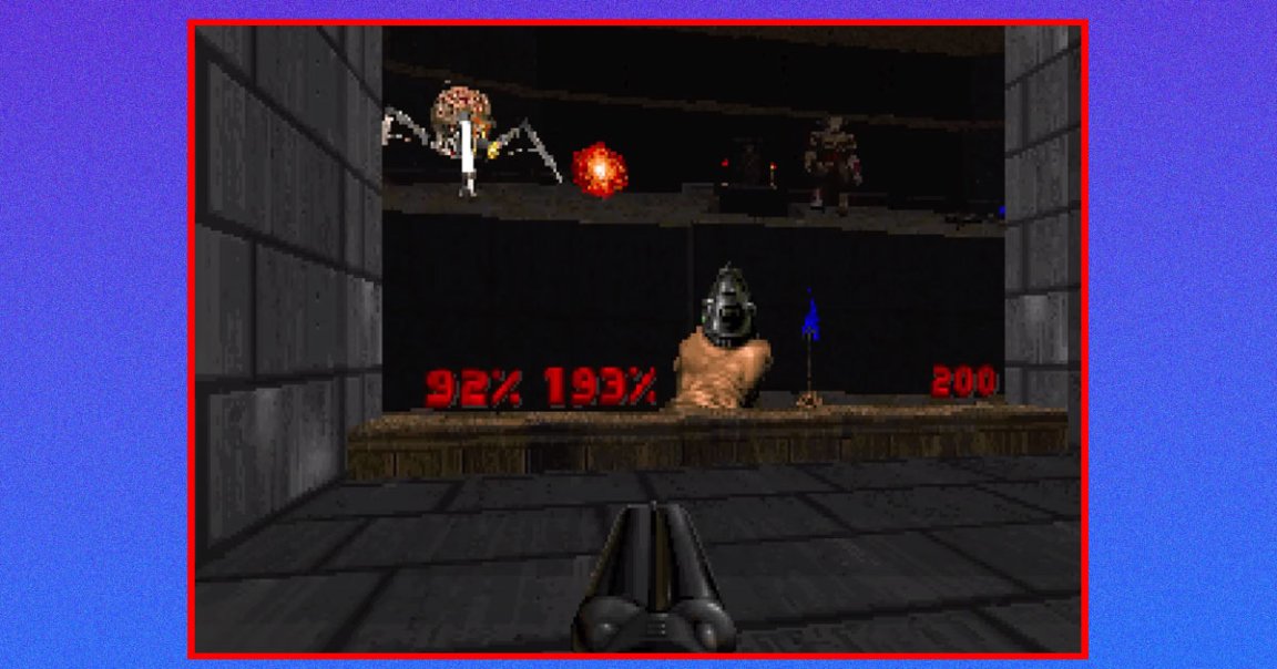 In the never ending challenge to get the video game DOOM to run on wildly differing platforms, this programmer managed to run it in DOOM itself.