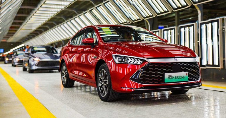Is Chinese automaker BYD really the number one EV maker in the world? The company still produced far fewer all-electric vehicles than Tesla.