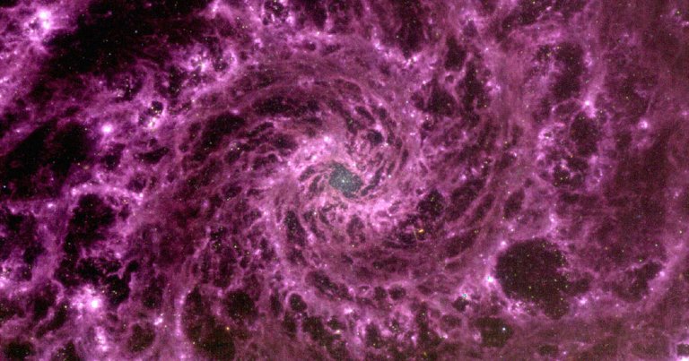 NASA's James Webb Space Telescope is producing more images than ever before — and its latest snapshot of the spiral galaxy Messier M74 is truly spectacular.
