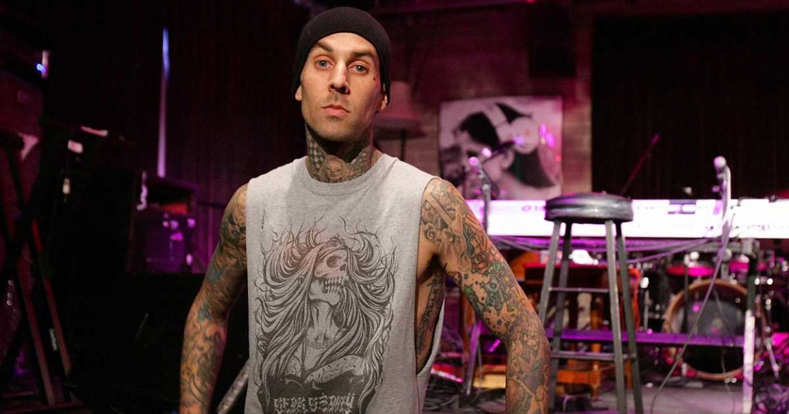 Former Blink-182 drummer Travis Barker is reportedly recovering from a bout of pancreatitis that may have been triggered by a recent colonoscopy.