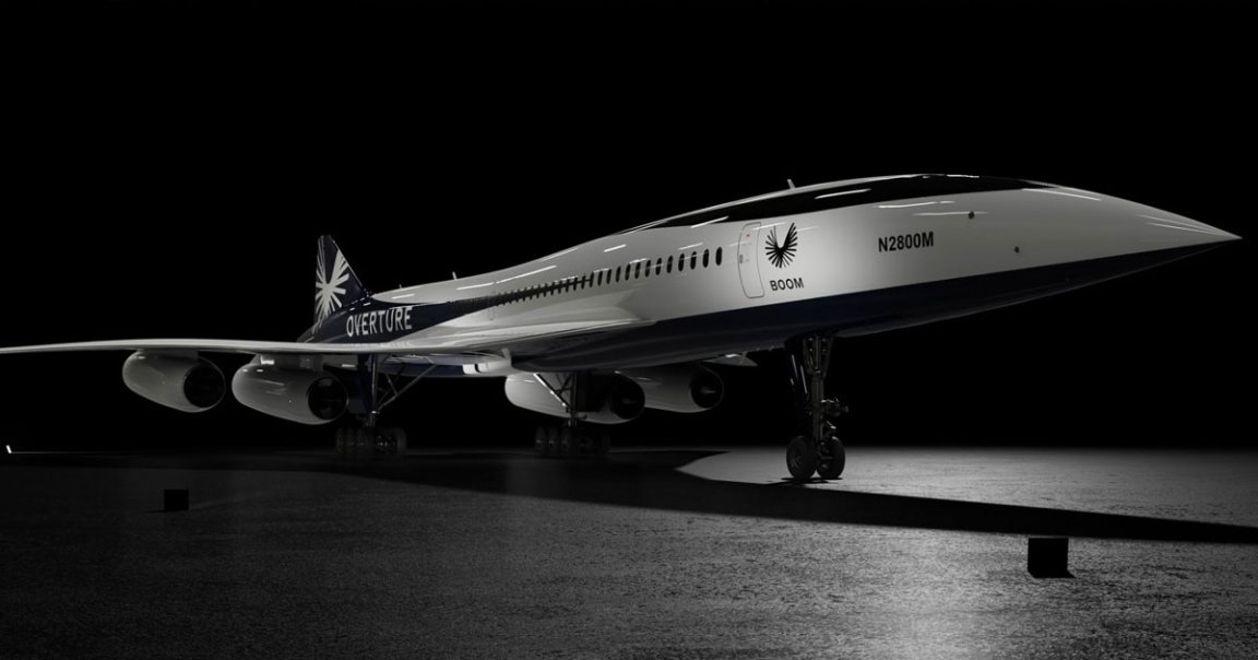 Airline company Boom Supersonic has shown off brand new renders of its Overture aircraft, which it claims will become the "world's fastest airliner."