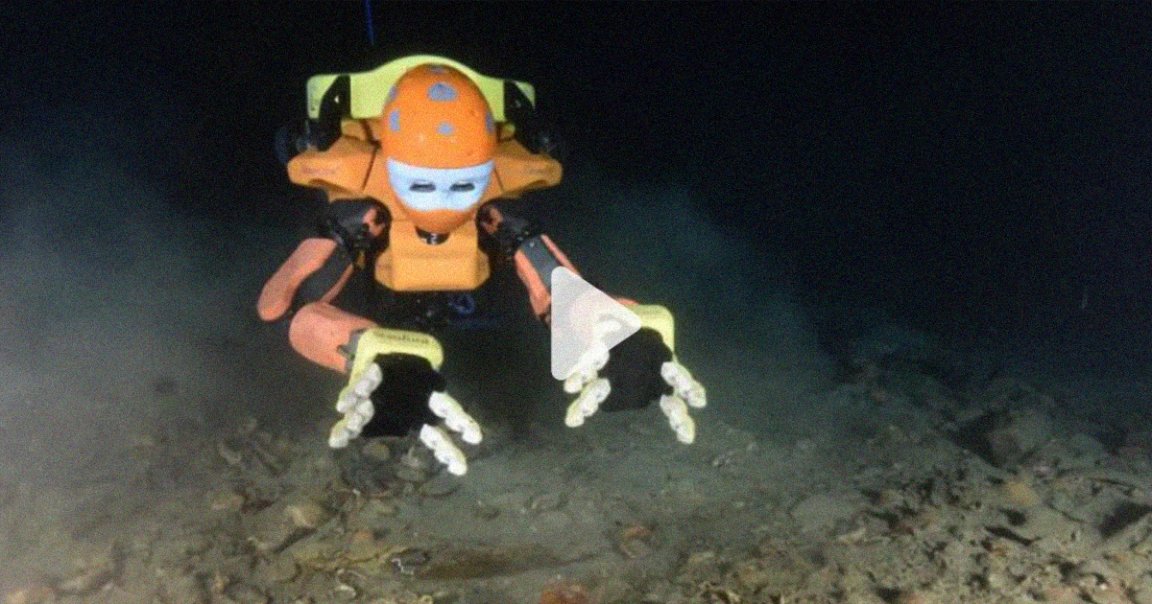 Roboticists at Stanford University announce the succesful exploration of two more sunken ships using their bleed-edge diving robot that is capable of touch.
