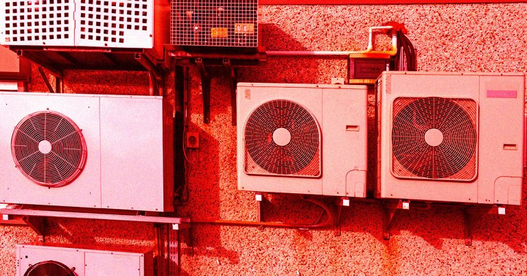 All commercial and public buildings have been banned from lowering their AC below 81 degrees, despite record shattering heatwaves across Europe.