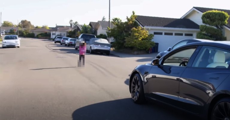 Tesla owner behind the Twitter account Whole Mars Blog actually chose to throw a live child in front of a moving car over the weekend to prove a point.