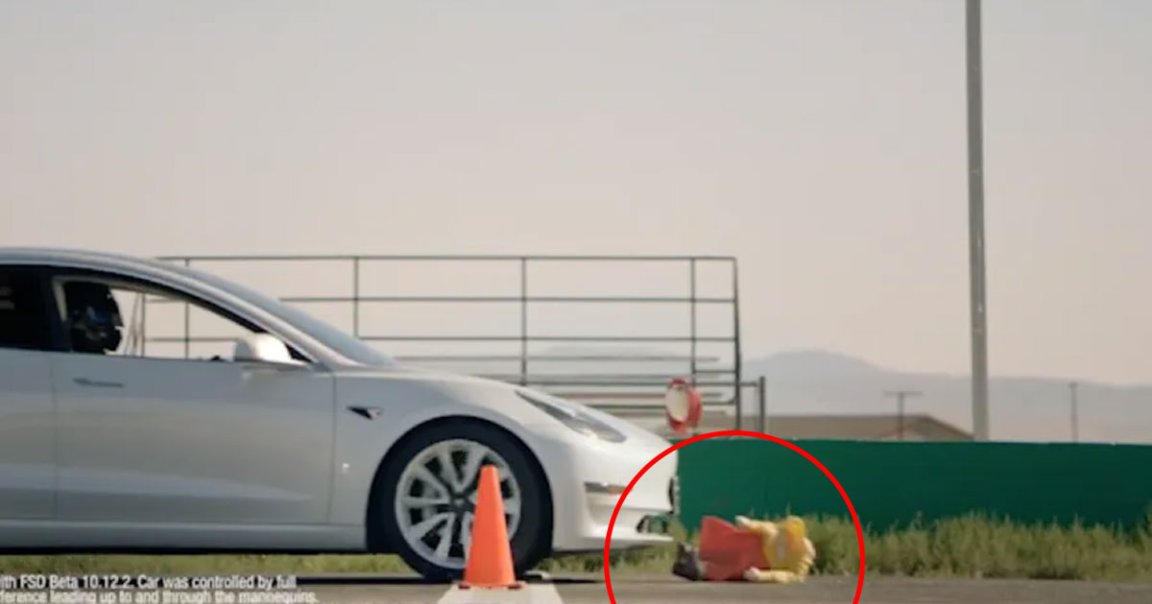 Tesla is calling new videos that show its vehicles mowing down child mannequins while on Autopilot defamatory — and has sent a cease-and-desist letter.