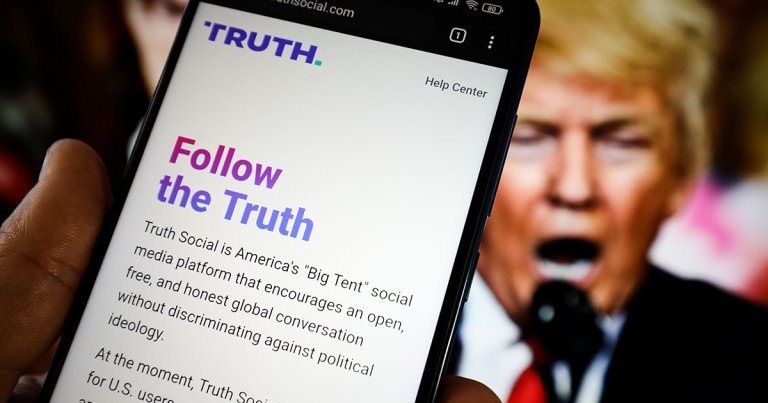 Former president Donald Trump's floundering social media platform, TRUTH Social, has been banned from Google Play due to content moderation concerns.