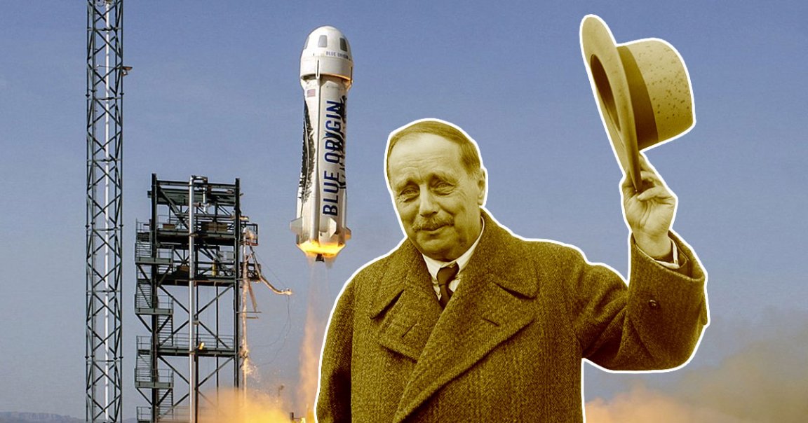 When looking closely at a Blue Origin capsule, a former NASA scientist discovered that the craft in question was named after a bona fide socialist.