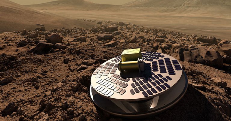 With new tests, NASA is asking a bold question: What if the easiest way for rovers to land on Mars is to let it crash onto the surface?