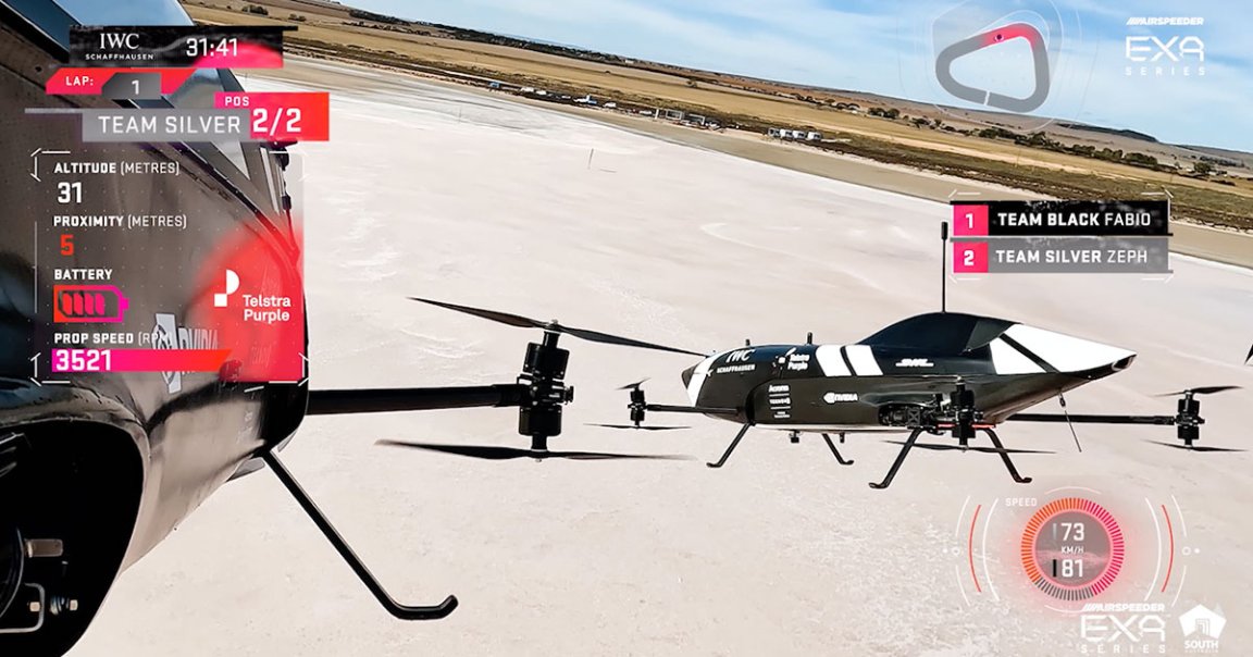 Flying car startup Airspeeder has completed what it's referring to as the "world's first electric flying car race" in the South Australian desert.