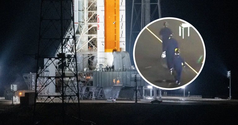 Experts Baffled by Why NASA’s “Red Crew” Wear Blue Shirts