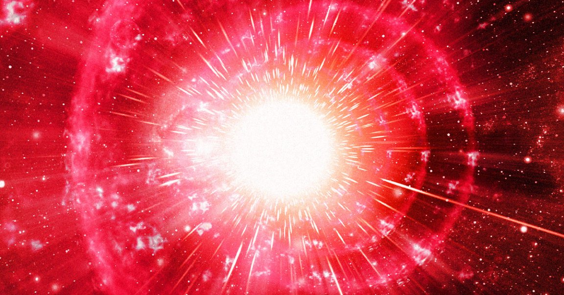 Scientists believe an immense explosion of epic proportions may have been the result of a black hole and a star colliding.