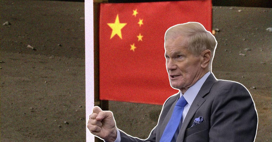 NASA administrator and former astronaut Bill Nelson is afraid that China may get to the Moon first — and claim portions of the surface as its own territory.