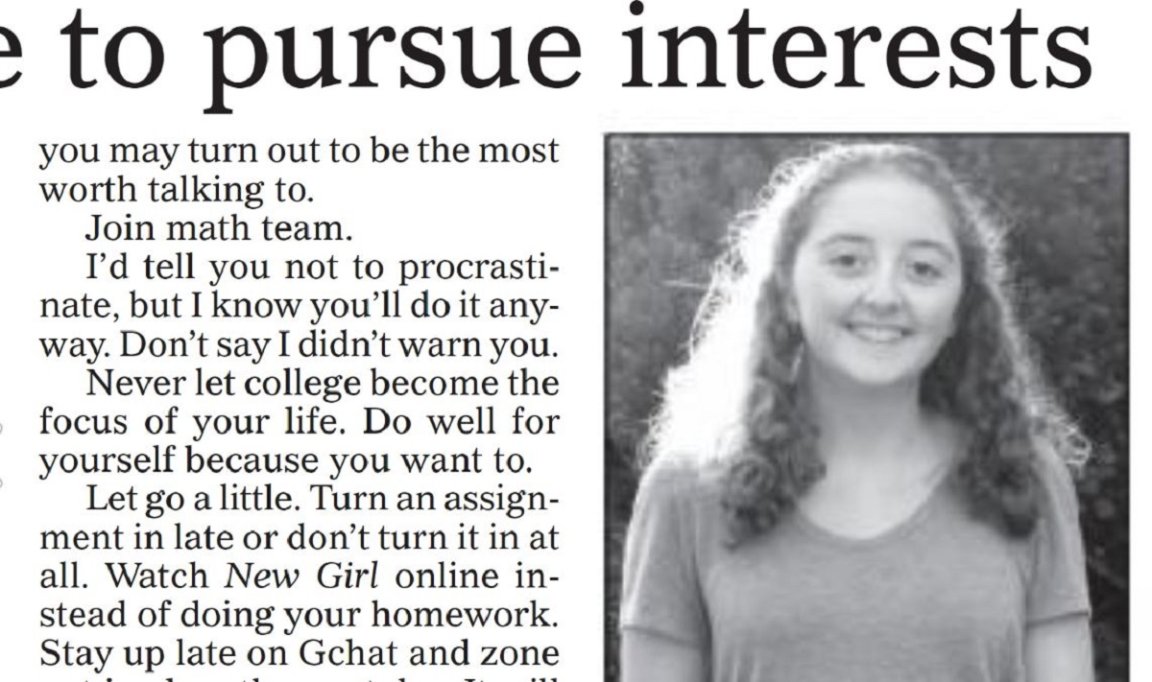 Caroline Ellison, the weirdest figure in the FTX collapse, made some great points a decade ago in a column she wrote as a high school senior.