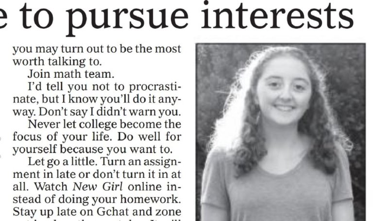 Caroline Ellison, the weirdest figure in the FTX collapse, made some great points a decade ago in a column she wrote as a high school senior.