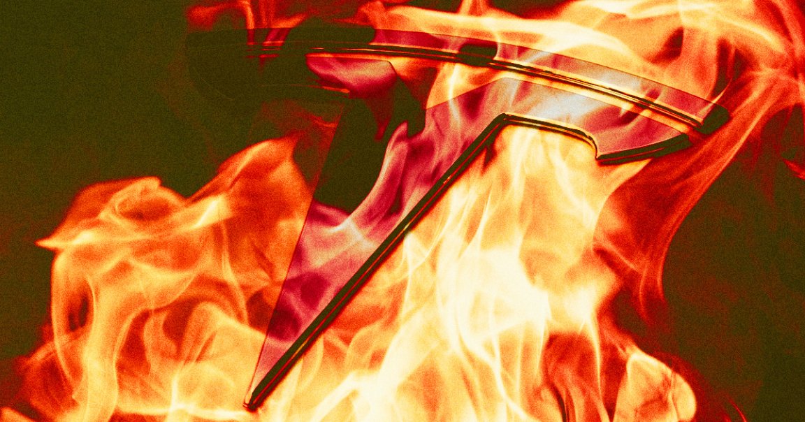 It took firefighters 6,000 gallons of water to eventually extinguish the Tesla's battery which was determined to be the cause of the fire.