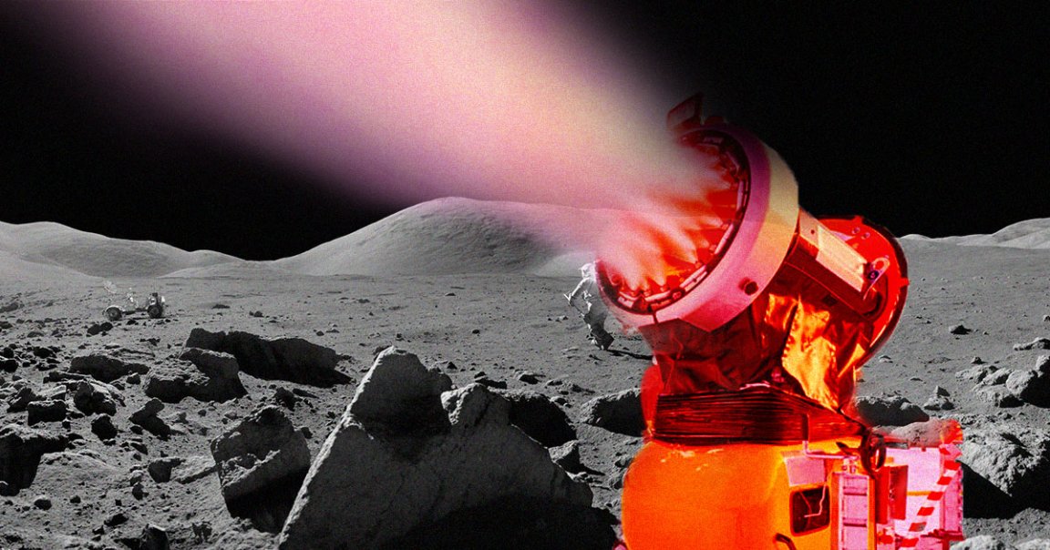 A team of astrophysicists is suggesting we could protect the Earth from global warming by shooting lunar dust into space to shade the Earth from sunlight.