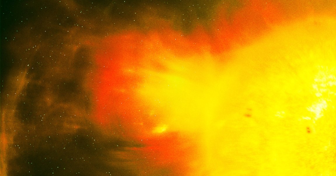 The Sun apparently got a little goofy as scientists observed a small, strange chunk of it breaking off and doing a little jig.