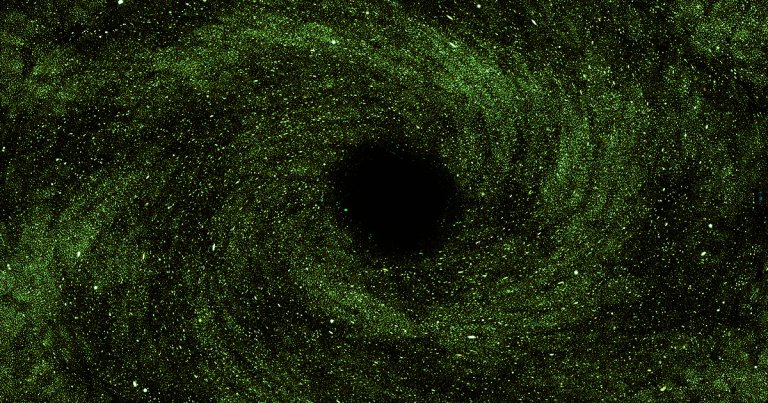By observing companion stars orbiting black holes, scientists may have gathered indirect proof that black holes accrete massive clumps of dark matter.