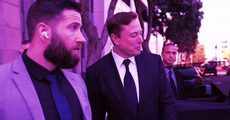 Twitter CEO Elon Musk is being accompanied by at least two bodyguards, who will go as far as to follow him to the bathroom, an engineer told the BBC.