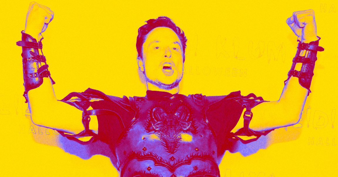 Elon Musk may have accidentally leaked his alternate Twitter account — and it's really, really weird.
