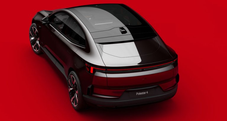 EV maker Polestar just showed off its fourth passenger vehicle called the Polestar 4, a compact SUV that literally has no rear windshield.